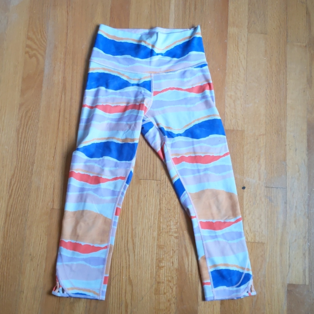 Multicolor Lululemon Cropped Legging